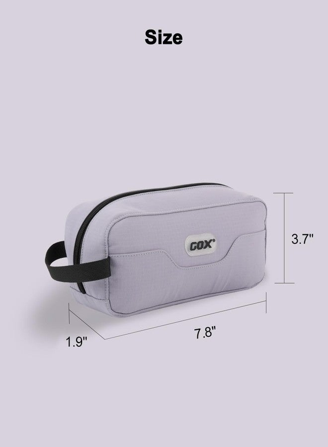 GOX Travel Toiletry Bag Dopp Kit Case for Men Multifunction Packing Organizer Pouch (Lavender purple) - Image 4